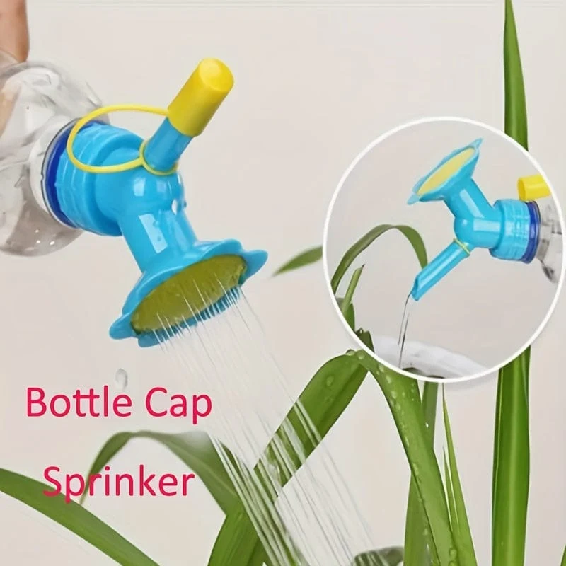 1 Set, Bewässerungssprinkler, 2-in-1-Duschflasche, Gießkanne, Sprinkler, Pflanzenbewässerung, einfaches Werkzeug, Bewässerungszubehör