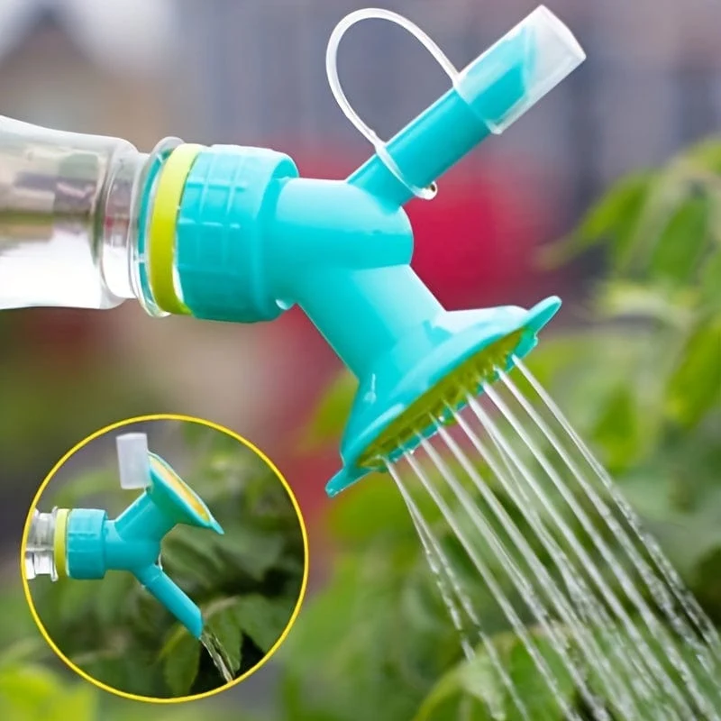 1 Set, Bewässerungssprinkler, 2-in-1-Duschflasche, Gießkanne, Sprinkler, Pflanzenbewässerung, einfaches Werkzeug, Bewässerungszubehör