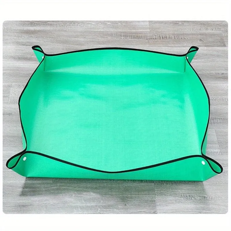 1 Packung, 49.78 x 49.78 cm, Gartenmatten, wasserdicht, verdickte Bodenwechselmatten, Pflanzen, Blumen und Fleischwerkzeuge, Wechseltopfpflanzenmatten, Gartengeräte