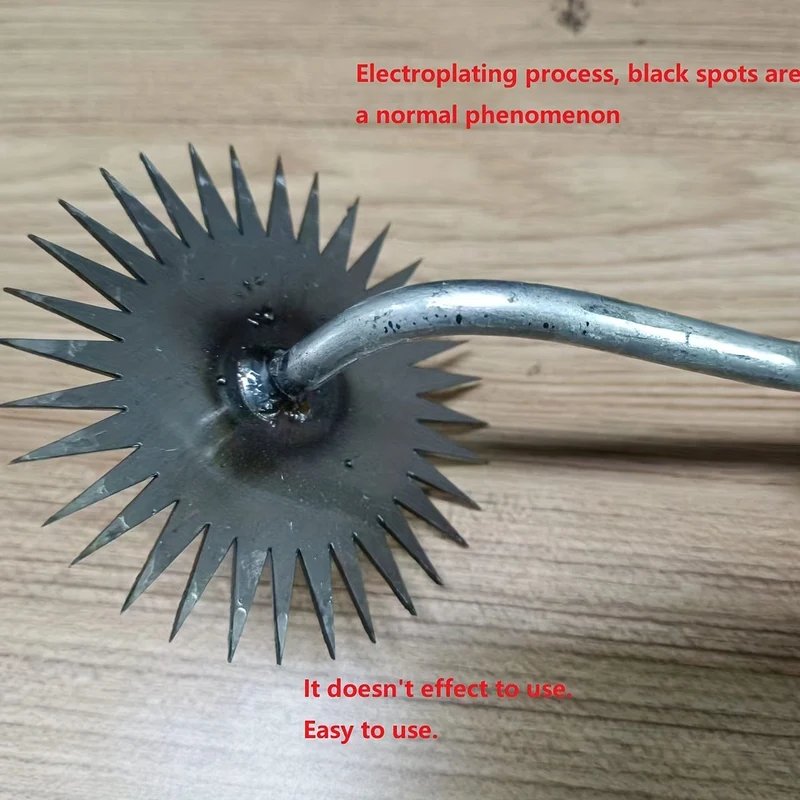 1 Stück Entwurzelungs-Unkrautwerkzeug, geschmiedeter Unkrautrechen, Hand-Unkrautwerkzeug für Gartenarbeit, Terrasse, Gartenweg zum Jäten, Bodenlockerung, Graben, Handwerkzeug