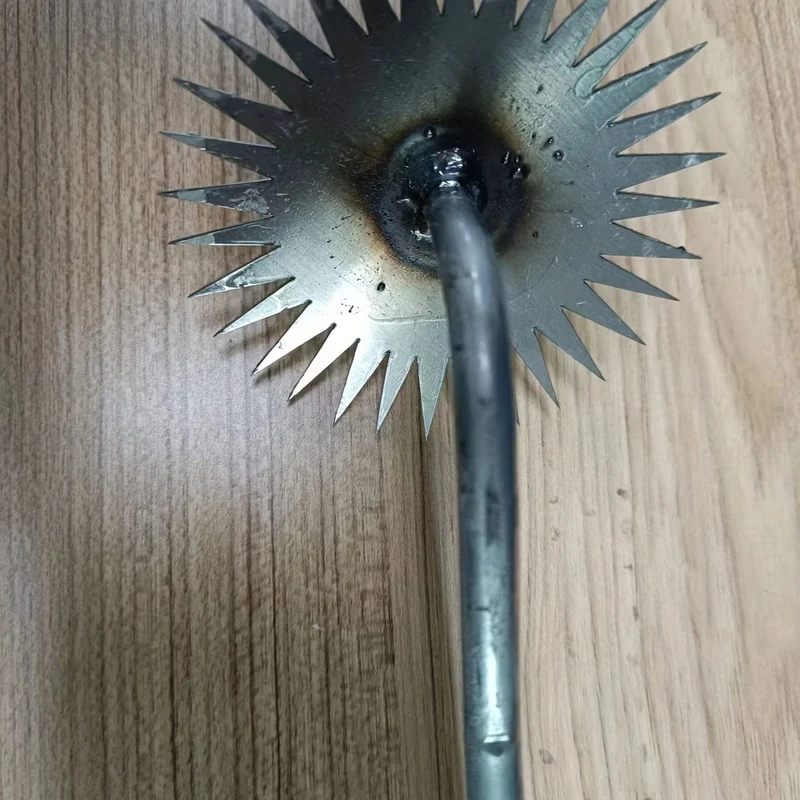 1 Stück Entwurzelungs-Unkrautwerkzeug, geschmiedeter Unkrautrechen, Hand-Unkrautwerkzeug für Gartenarbeit, Terrasse, Gartenweg zum Jäten, Bodenlockerung, Graben, Handwerkzeug