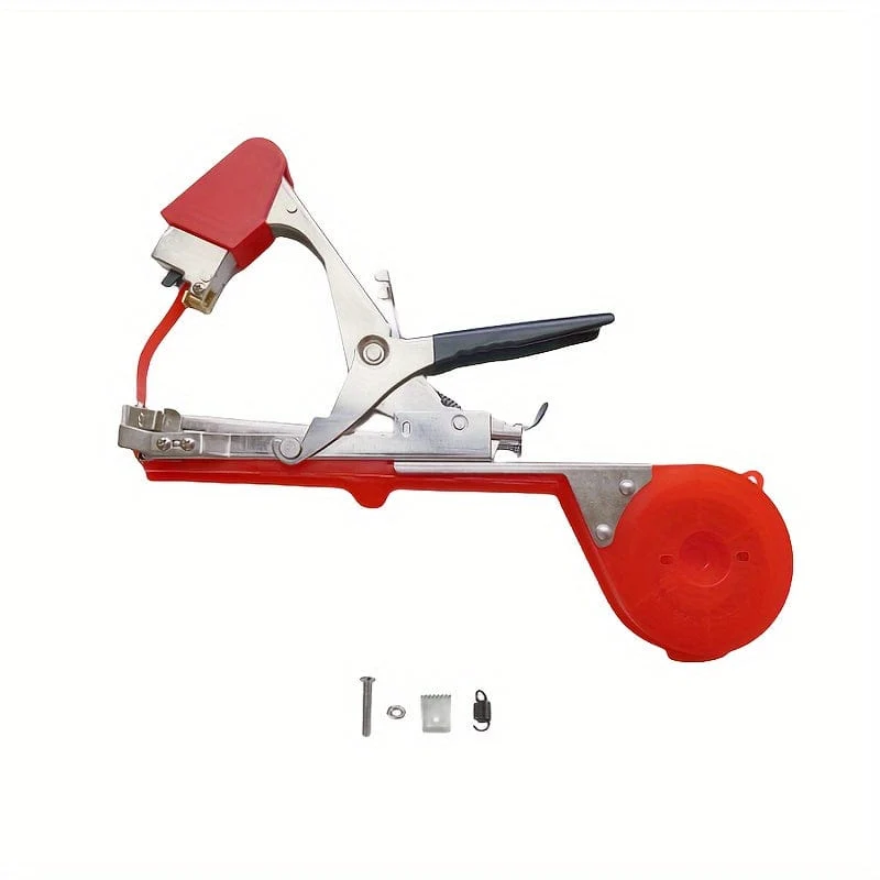 1 Set Pflanzenbindemaschine für Trauben, Himbeeren, Tomaten und Weingemüse, mit 10/20 Rollen Bändern, Heftklammern und Ersatzklingen