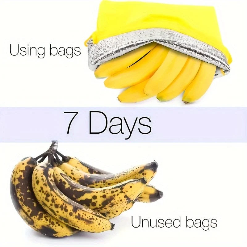 1 Stück Bananen-Aufbewahrungsbeutel, Gemüse-Konservierungsbeutel, verhindert Reifung, Bananen-Aufbewahrungs-Frischebeutel, leichter praktischer Bananenbeutel und Salatbeutel, waschbar, langlebig, Küchenbedarf, Küchenhelfer, günstigste Artikel