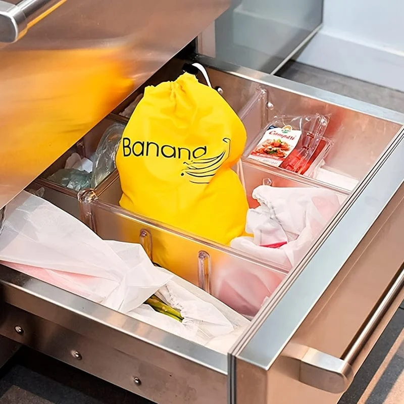1 Stück Bananen-Aufbewahrungsbeutel, Gemüse-Konservierungsbeutel, verhindert Reifung, Bananen-Aufbewahrungs-Frischebeutel, leichter praktischer Bananenbeutel und Salatbeutel, waschbar, langlebig, Küchenbedarf, Küchenhelfer, günstigste Artikel