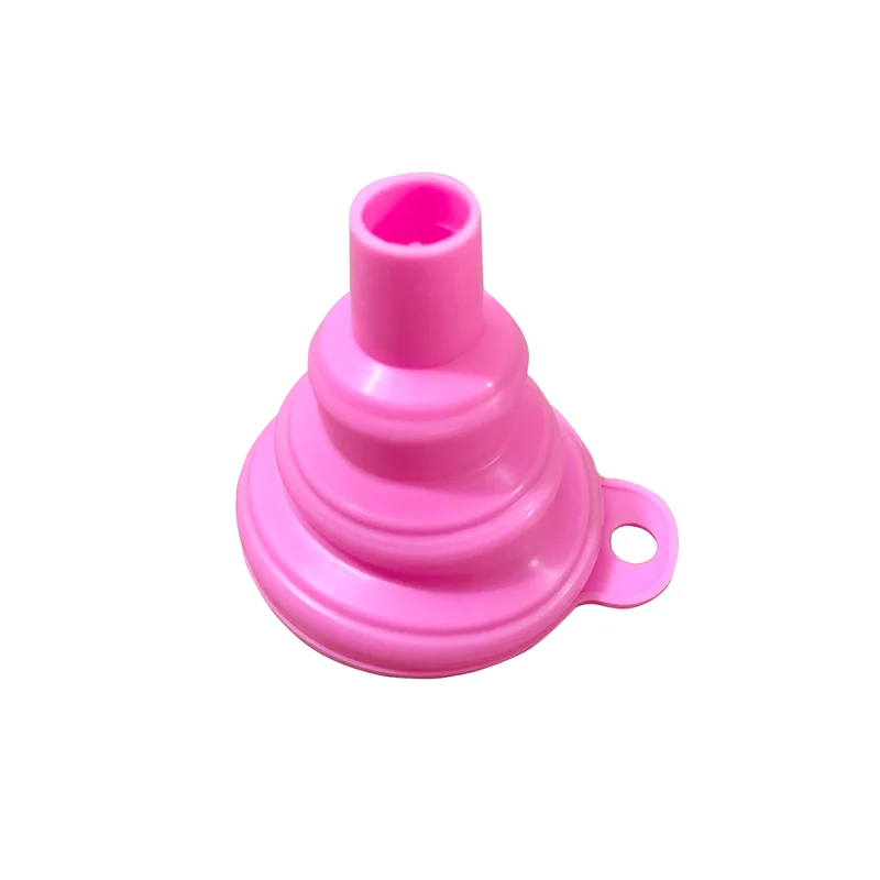 1pc Silikon Faltbare Trichter Faltbare Trichter Für Wasser Flasche Flüssigkeit Transfer Küche Gadgets Zubehör