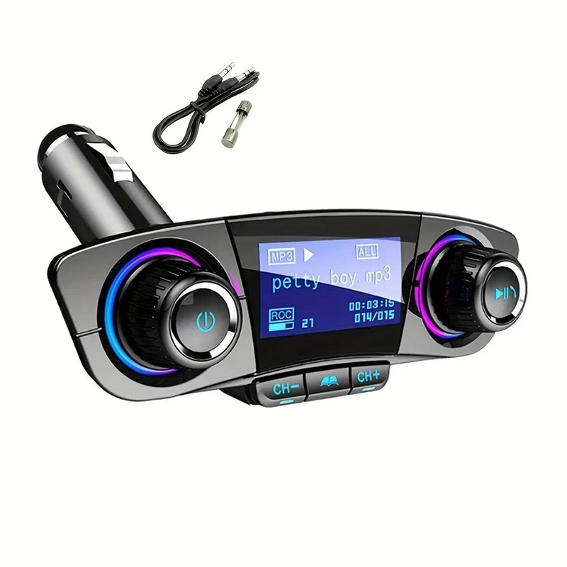 Auto-FM-Transmitter, MP3-Player-Adapter, Ladegerät, Freisprecheinrichtung
