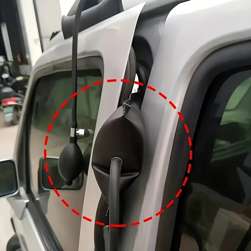 Komplettes Autoreparatur-Werkzeugset: aufblasbarer Airbag, Luftpumpe, Notentriegelungswerkzeug und mehr – machen Sie Ihr Auto für alles bereit!