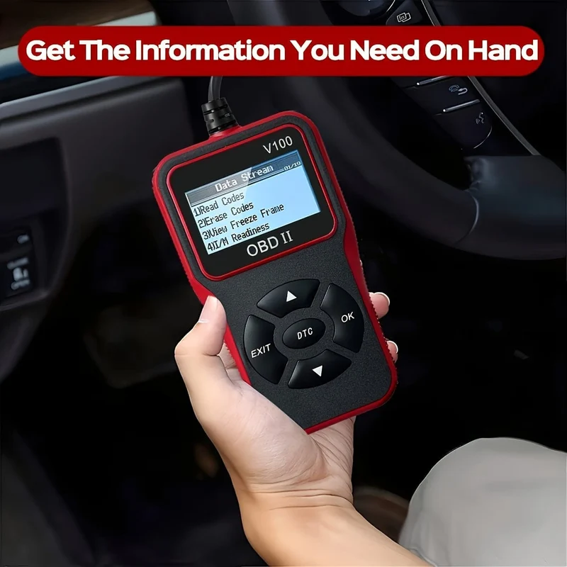 Auto-OBD2-Diagnosescanner, Codeleser, Motorfehler-Codeleser, Scanner kann Diagnose-Scan-Tool für alle Autos mit OBD-II-Protokoll seit 1996