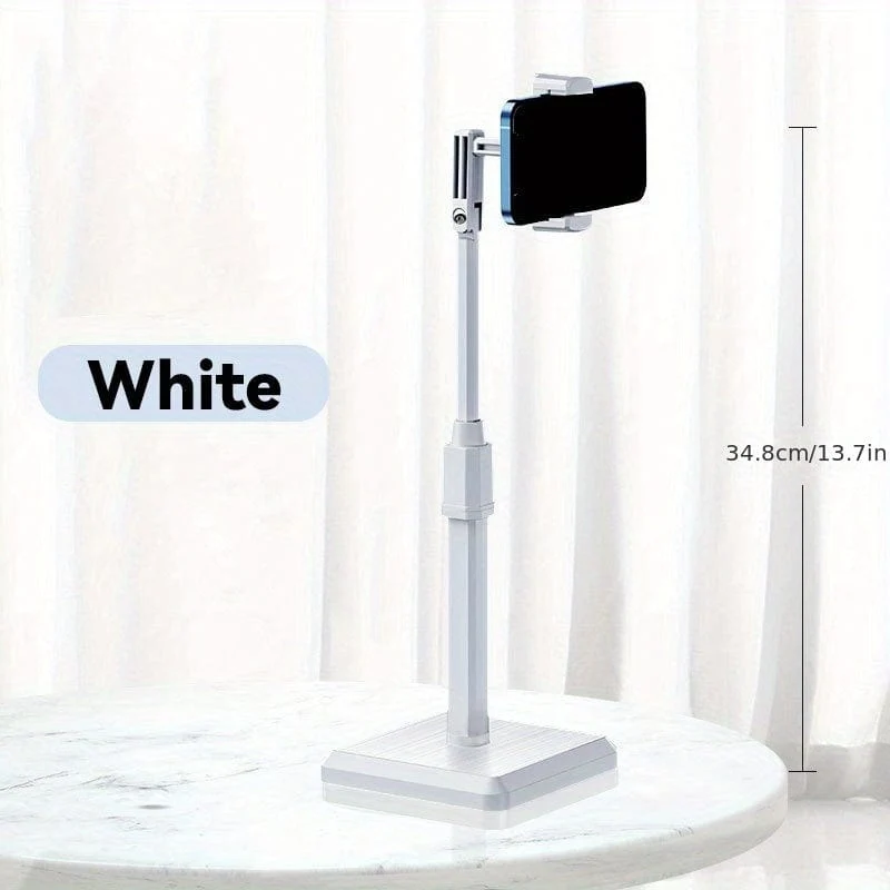 Handyhalter, um 360 Grad verstellbarer Winkel und Höhe, Desktop-Telefonständer, fauler Telefonhalter, dicker und freundlicher Telefon-Live-Ständer, kompatibel mit allen Telefonen