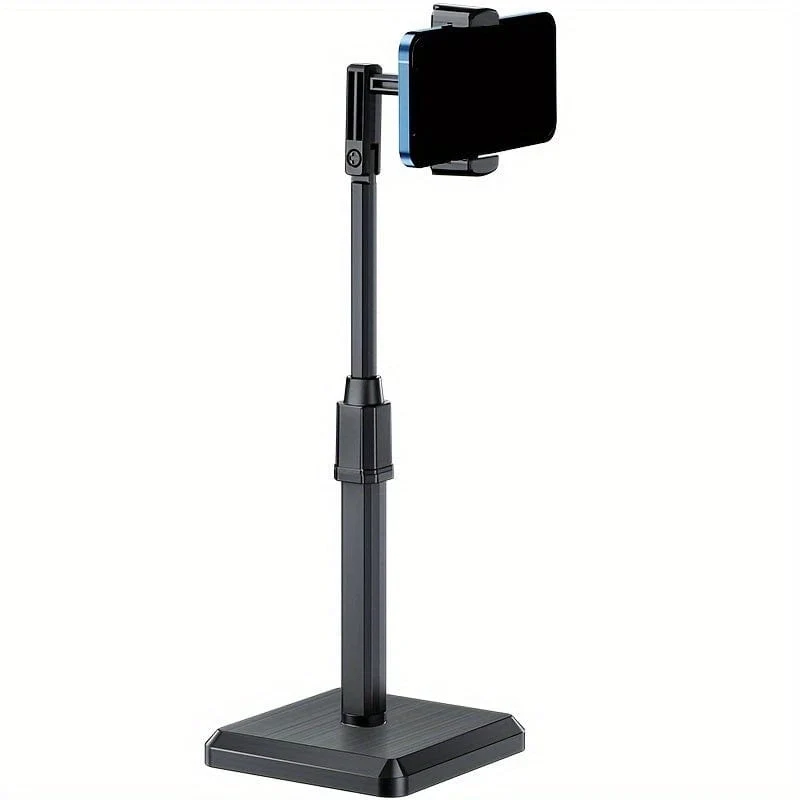 Handyhalter, um 360 Grad verstellbarer Winkel und Höhe, Desktop-Telefonständer, fauler Telefonhalter, dicker und freundlicher Telefon-Live-Ständer, kompatibel mit allen Telefonen