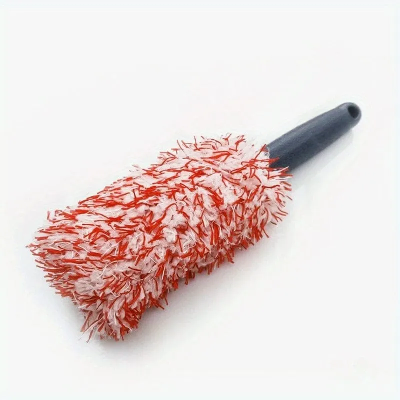 1pc Auto Waschen Pinsel Mikrofaser Reifen Wäscher Felge Pinsel Stamm Motorrad Staub Entferner Detaillierung Clean Tool Auto Reinigung werkzeuge