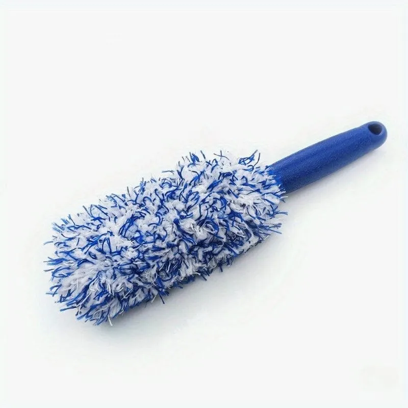 1pc Auto Waschen Pinsel Mikrofaser Reifen Wäscher Felge Pinsel Stamm Motorrad Staub Entferner Detaillierung Clean Tool Auto Reinigung werkzeuge