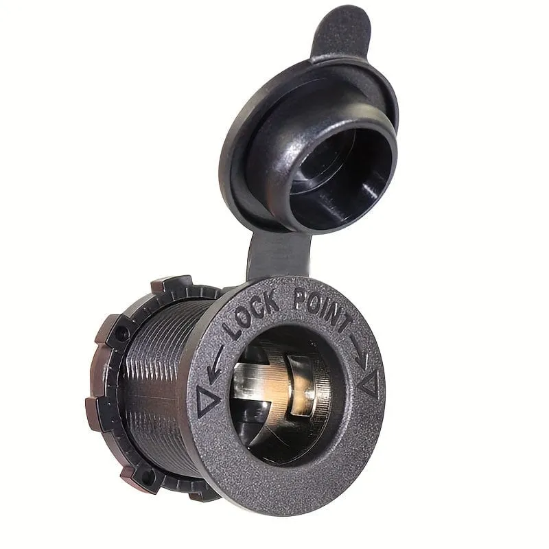 1 Stück 12 V Zigarettenanzünder, wasserdicht, für Auto, Boot, Motorrad, Splitter, Netzteil, Steckdosen, Netzstecker, Steckdose, Feuerzeug-Zubehör
