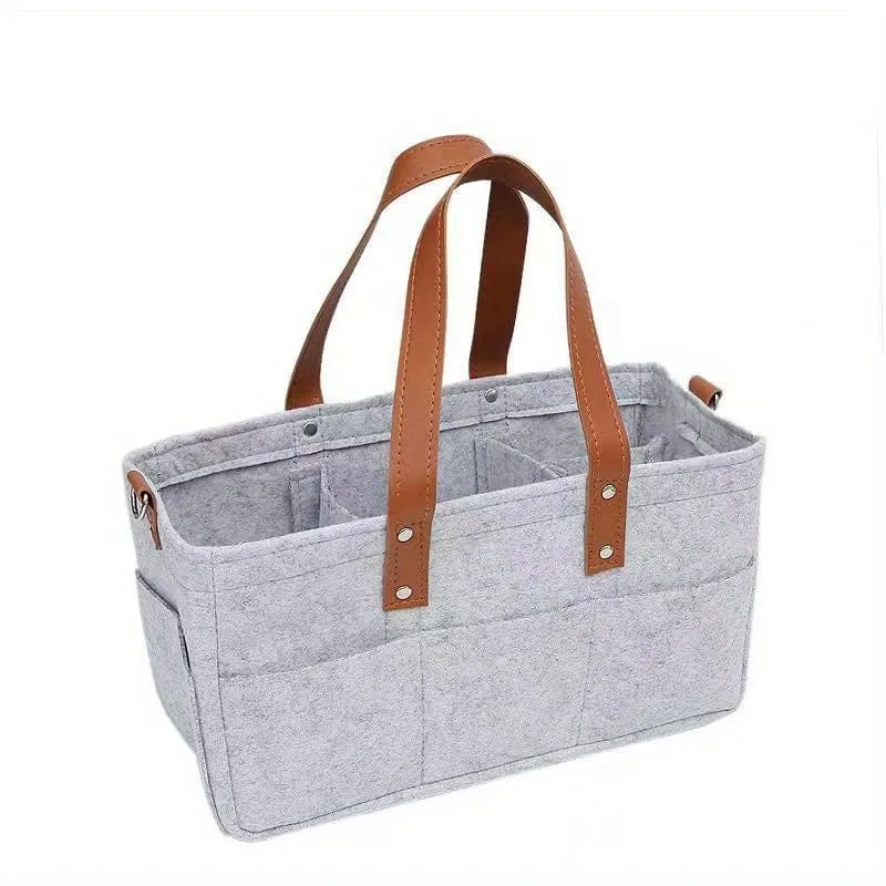 Zusammenklappbare Aufbewahrungstasche für den Kofferraum, den Haushalt, multifunktionale Hängetasche, Hängekorbwagen, tragbare Tasche, praktisches Zubehör für das Auto