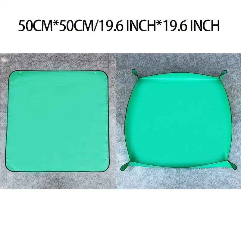 1 Stück Pflanzen-Umtopfmatte, wasserdichte Umtopfmatte, Sukkulenten-Topfmatte für den Innenbereich, tragbare Gartenmatte