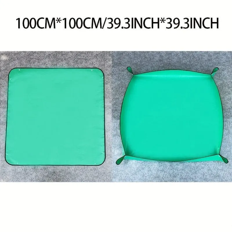 1 Stück Pflanzen-Umtopfmatte, wasserdichte Umtopfmatte, Sukkulenten-Topfmatte für den Innenbereich, tragbare Gartenmatte
