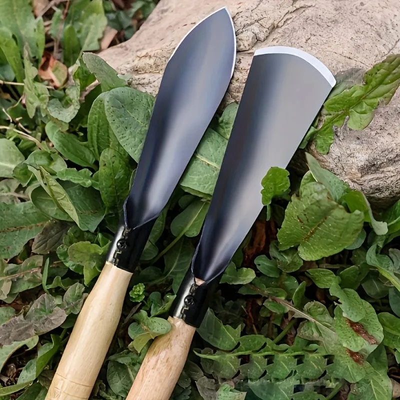 1/2/4-teilig, Gartenschaufel-Werkzeugset, Pflanzblumen, Setzlingsstarter, Blumen- und Gemüseanbauschaufel, Schaufel zum Graben von Wildgemüse, Garten-Minischaufel, Sandbaggern