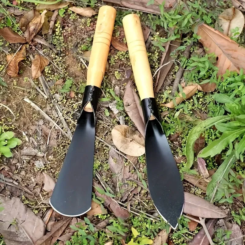 1/2/4-teilig, Gartenschaufel-Werkzeugset, Pflanzblumen, Setzlingsstarter, Blumen- und Gemüseanbauschaufel, Schaufel zum Graben von Wildgemüse, Garten-Minischaufel, Sandbaggern