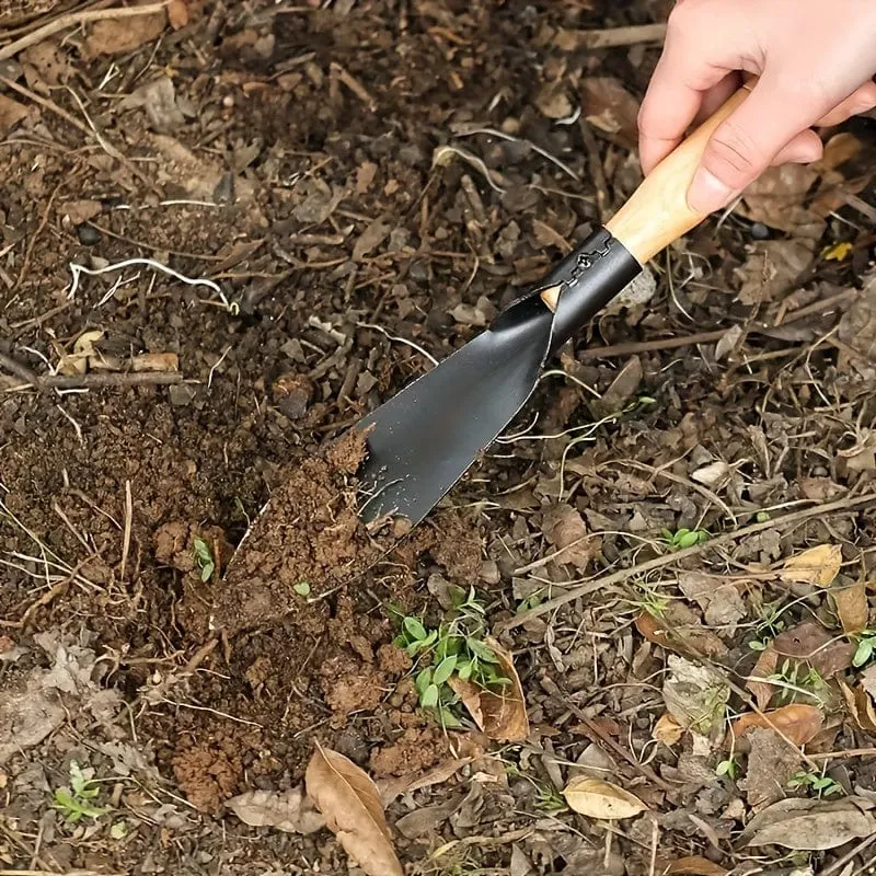 1/2/4-teilig, Gartenschaufel-Werkzeugset, Pflanzblumen, Setzlingsstarter, Blumen- und Gemüseanbauschaufel, Schaufel zum Graben von Wildgemüse, Garten-Minischaufel, Sandbaggern