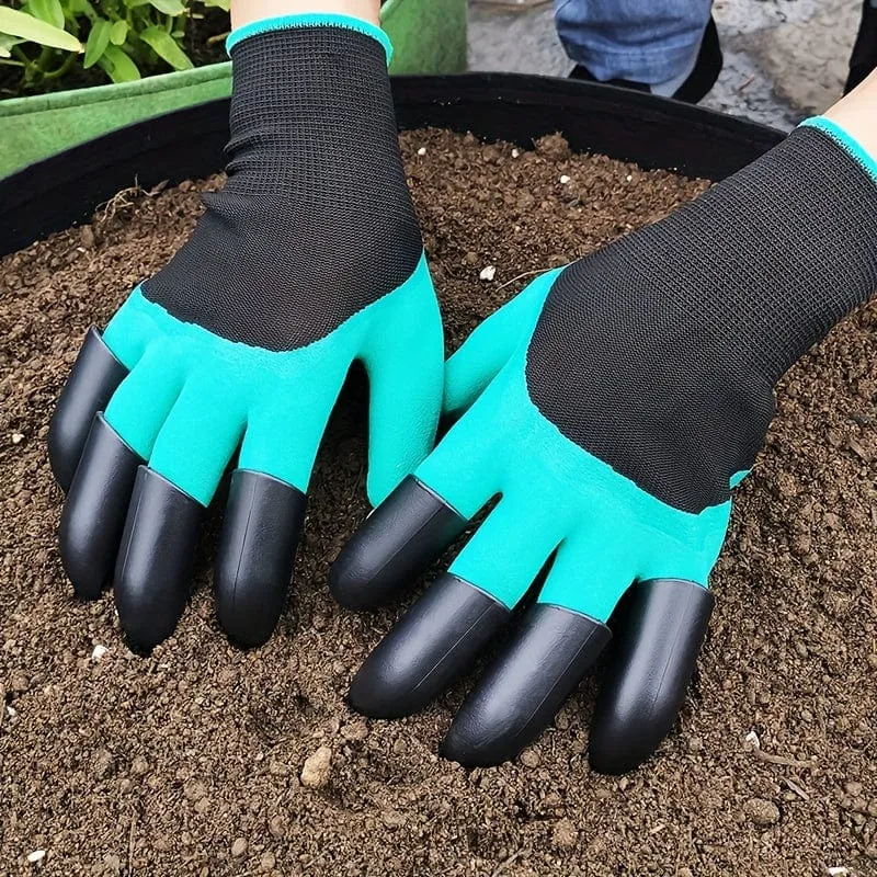 Gartenhandschuhe mit Krallen: Mit Leichtigkeit graben, pflanzen, jäten und säen – schützen Sie Ihre Finger und Nägel!