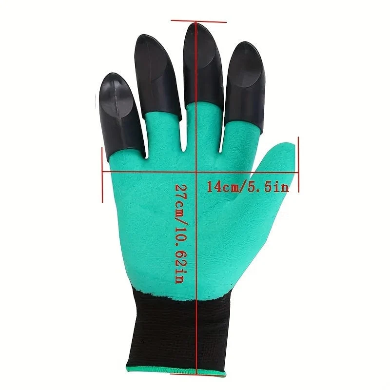 Gartenhandschuhe mit Krallen: Mit Leichtigkeit graben, pflanzen, jäten und säen – schützen Sie Ihre Finger und Nägel!