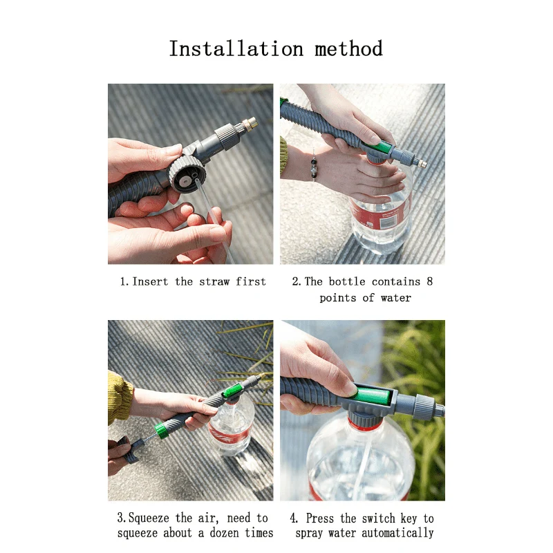 1pc Garten Bewässerung Sprayer Gießkanne Hochdruck Kleine Pneumatische Indoor Spray Bot