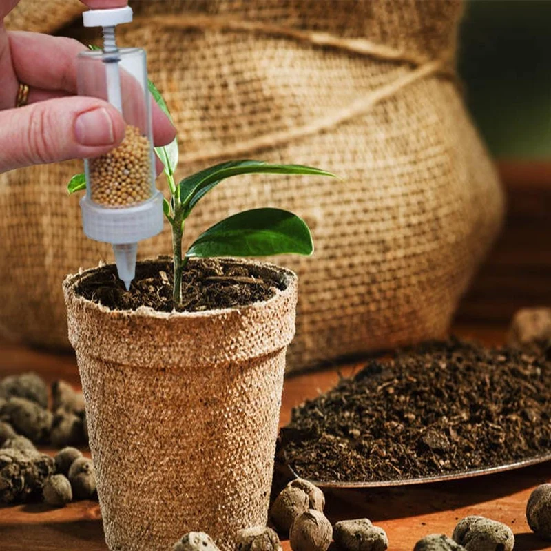 1pc, Mini Sämaschine Sämaschine Verzichten Manuelle Aussaat Werkzeuge Blumentopf Blume Sämaschine Plantage Garten Kit Bett Werkzeuge Garten liefert
