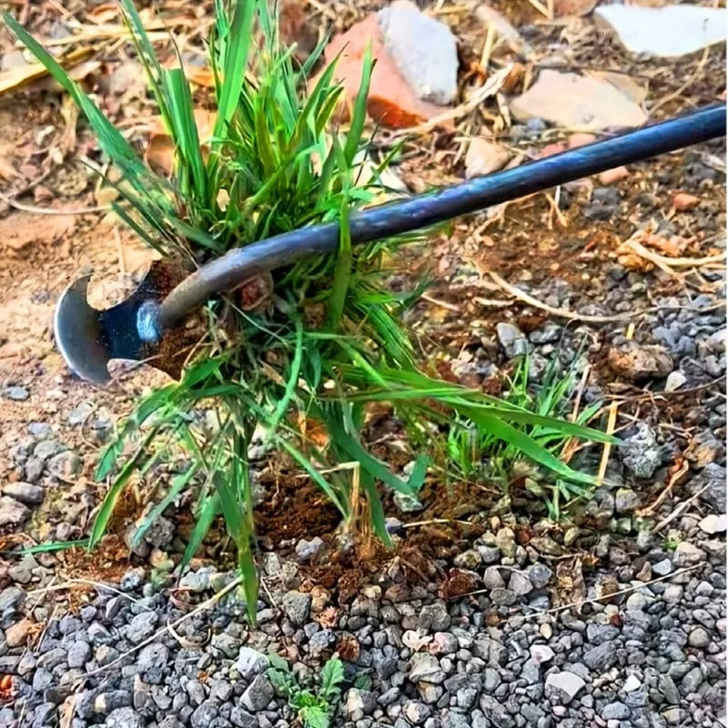 1 Stück, werten Sie Ihren Garten mit diesem hochwertigen Jätwerkzeug aus Manganstahl auf – Unkraut mit Leichtigkeit entwurzeln, Gartenwerkzeugzubehör