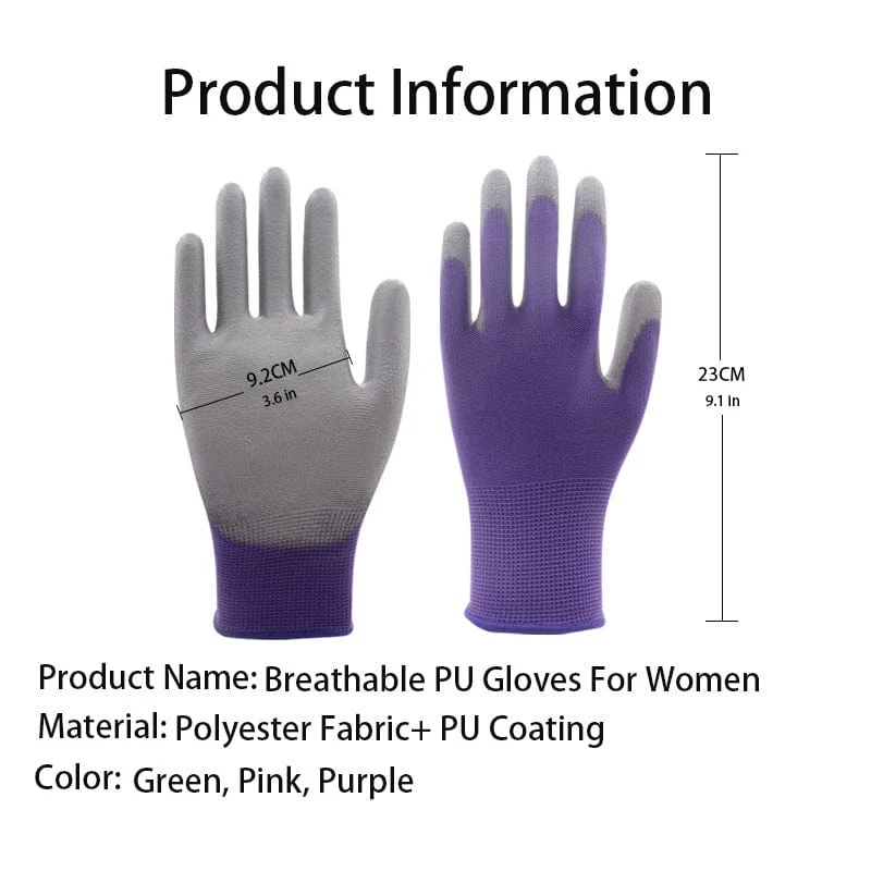 1 Paar/3 Paar/6 Paar Unisex-Gartenhandschuhe, langlebig, wasserdicht, ölbeständig, rutschfest, stichfest, Handarbeits-Schutzhandschuhe