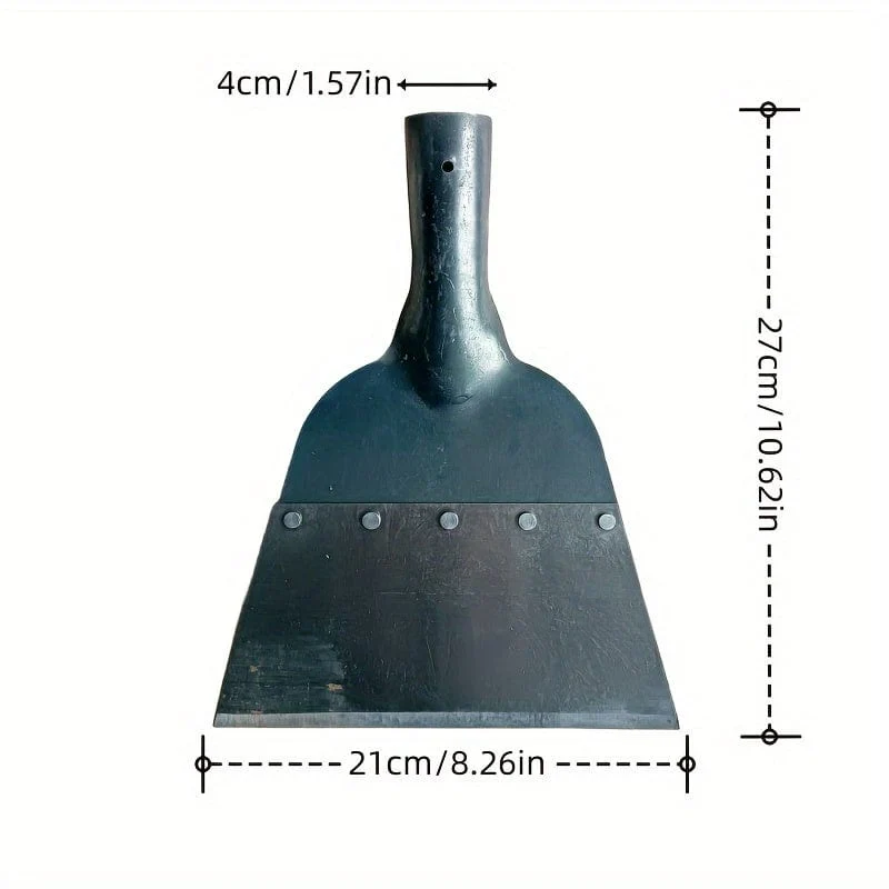 1 Stück, Gartenreinigungsklinge, Wandreinigung, Bodenreinigung, scharfe Klinge, robuste Garten-Handschaufel aus Karbonstahl mit ergonomischem Griff, Gartenschaufel, Rasen- und Gartenwerkzeuge