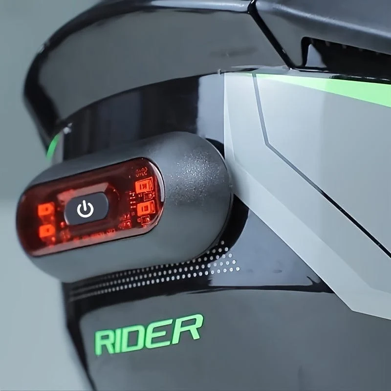 Kihous LED-Sicherheitssignal, Warnung, Rücklicht, wasserdichtes Motorrad-Helmlicht, Rücklicht