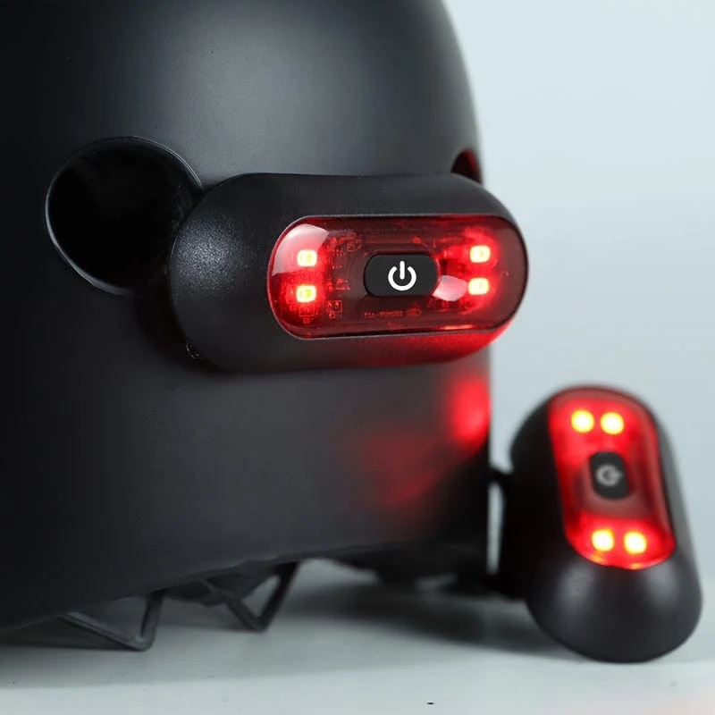 Kihous LED-Sicherheitssignal, Warnung, Rücklicht, wasserdichtes Motorrad-Helmlicht, Rücklicht