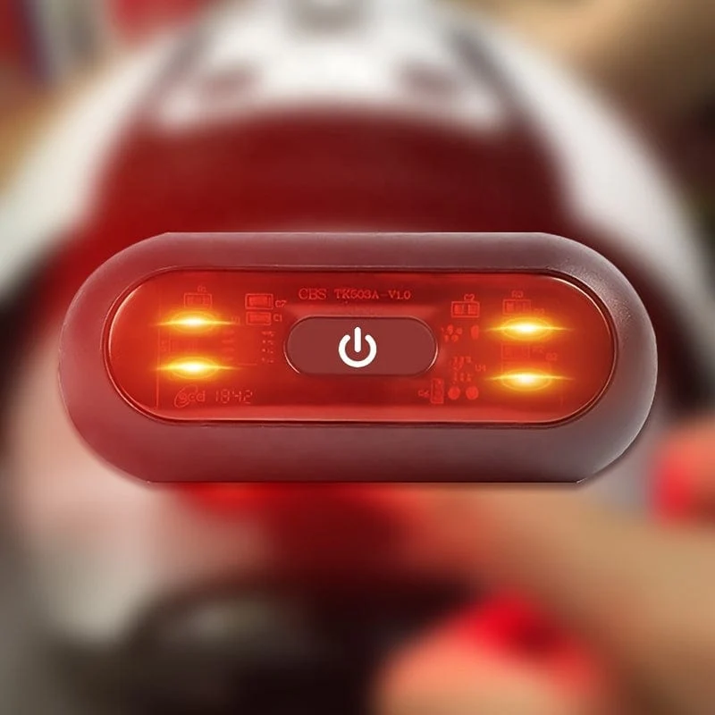 Kihous LED-Sicherheitssignal, Warnung, Rücklicht, wasserdichtes Motorrad-Helmlicht, Rücklicht
