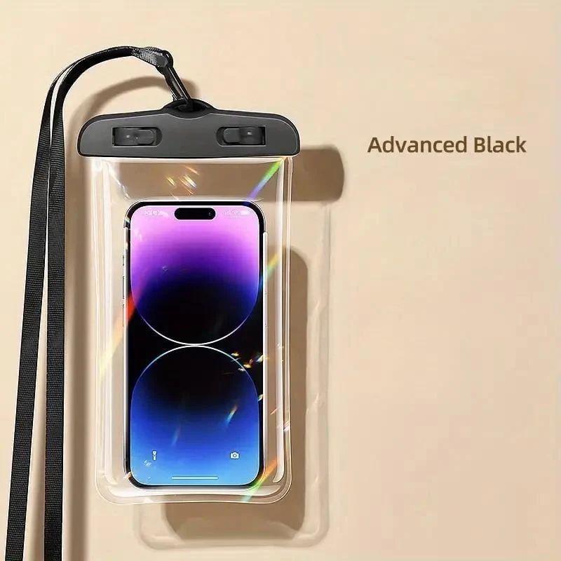 1 Stück wasserdichte Handytasche, Outdoor-Schwimm- und Treibwassertasche, Tauch-Touchscreen-Handytasche, speziell für Outdoor-Schwimmen und Rafting, versiegelte Tasche, regensichere Schutzhülle