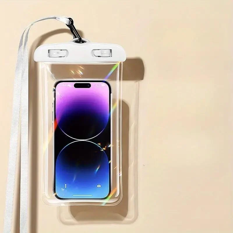 1 Stück wasserdichte Handytasche, Outdoor-Schwimm- und Treibwassertasche, Tauch-Touchscreen-Handytasche, speziell für Outdoor-Schwimmen und Rafting, versiegelte Tasche, regensichere Schutzhülle