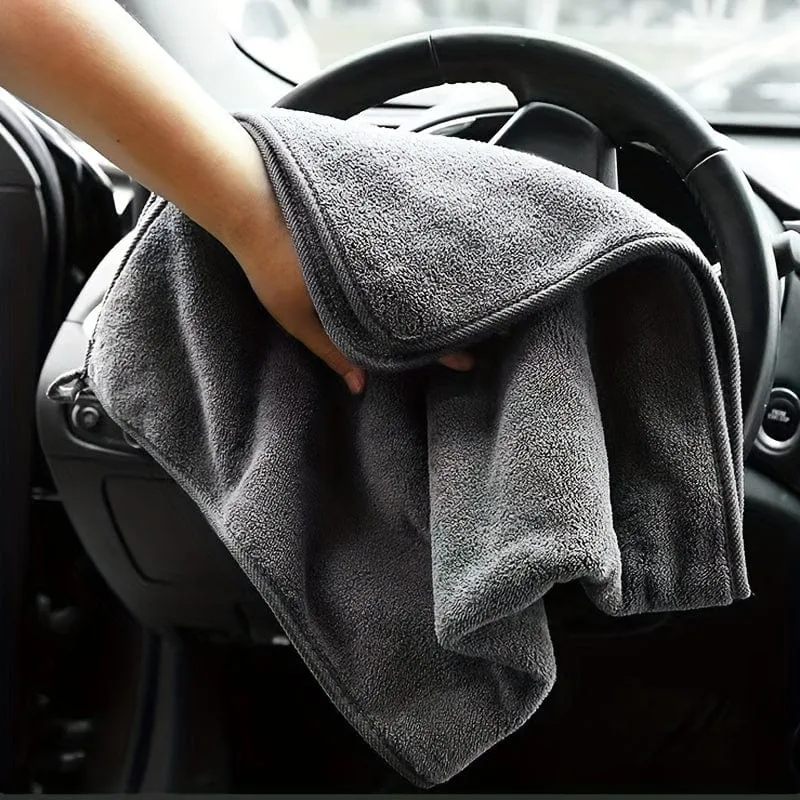 Mikrofaser-Autowaschhandtuch, schnell trocknend, automatische Reinigung, extra weiches Tuch, hohe Wasseraufnahme für Autowaschzubehör