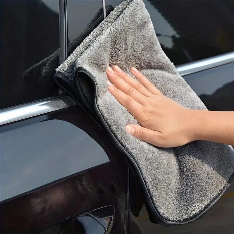 Mikrofaser-Autowaschhandtuch, schnell trocknend, automatische Reinigung, extra weiches Tuch, hohe Wasseraufnahme für Autowaschzubehör