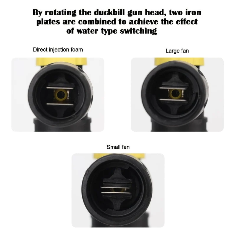 Schneeschaumlanze für Karcher K2 K3 K4 K5 K6 K7 Auto-Seifenschaumgenerator, 750 ml verstellbare Sprühdüse Hochdruckreiniger