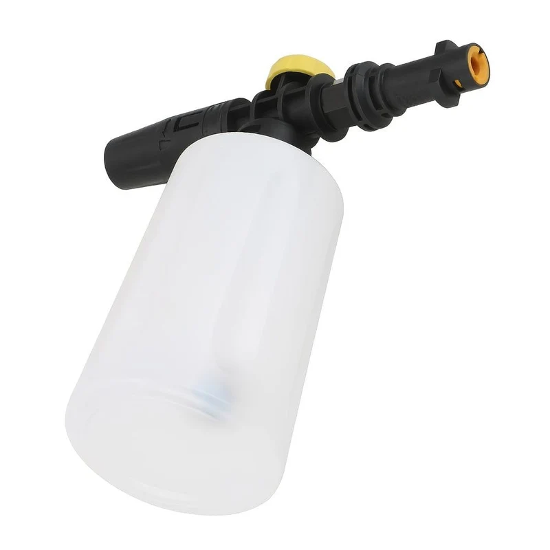 Schneeschaumlanze für Karcher K2 K3 K4 K5 K6 K7 Auto-Seifenschaumgenerator, 750 ml verstellbare Sprühdüse Hochdruckreiniger