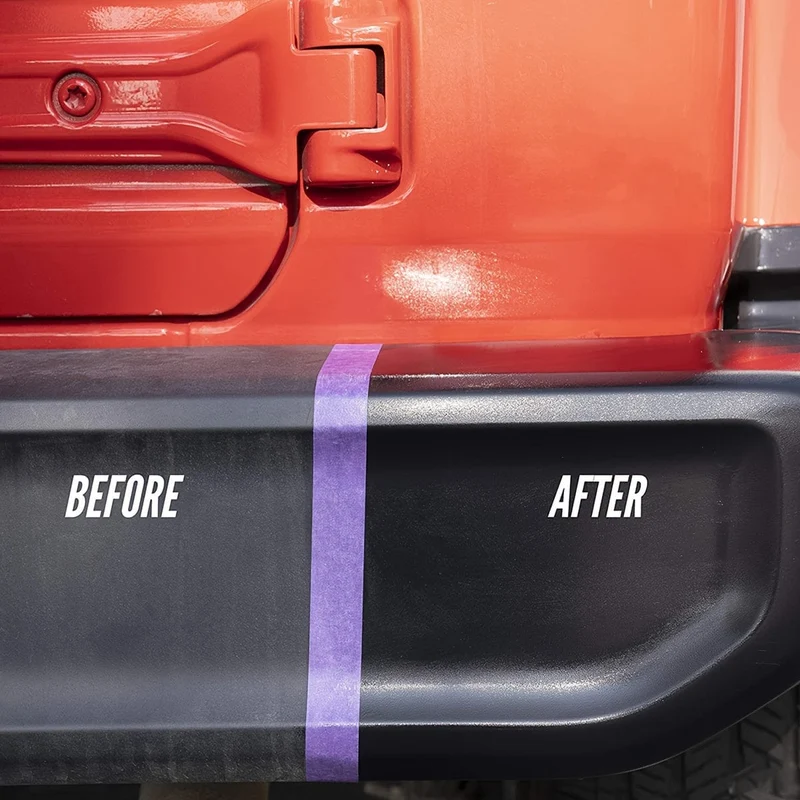 Externer Kunststoff-Restaurator, langlebige hydrophobe Schutzbeschichtung, oxidiertes Weiß und verblasste Reparatur wieder in Schwarz für die Autoaufbereitung von Kunststoffverkleidungen