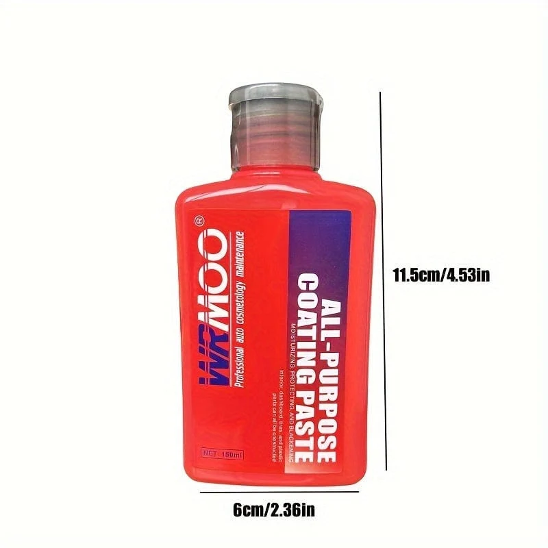 150 ml Auto-Kunststoff-Reparaturbeschichtungsmittel, Auto-Kunststoff-Gummi-Außenreparaturmittel, Reinigungsbürsten-Reparaturmittel, helles Versiegelungs-Aufhellungsmittel