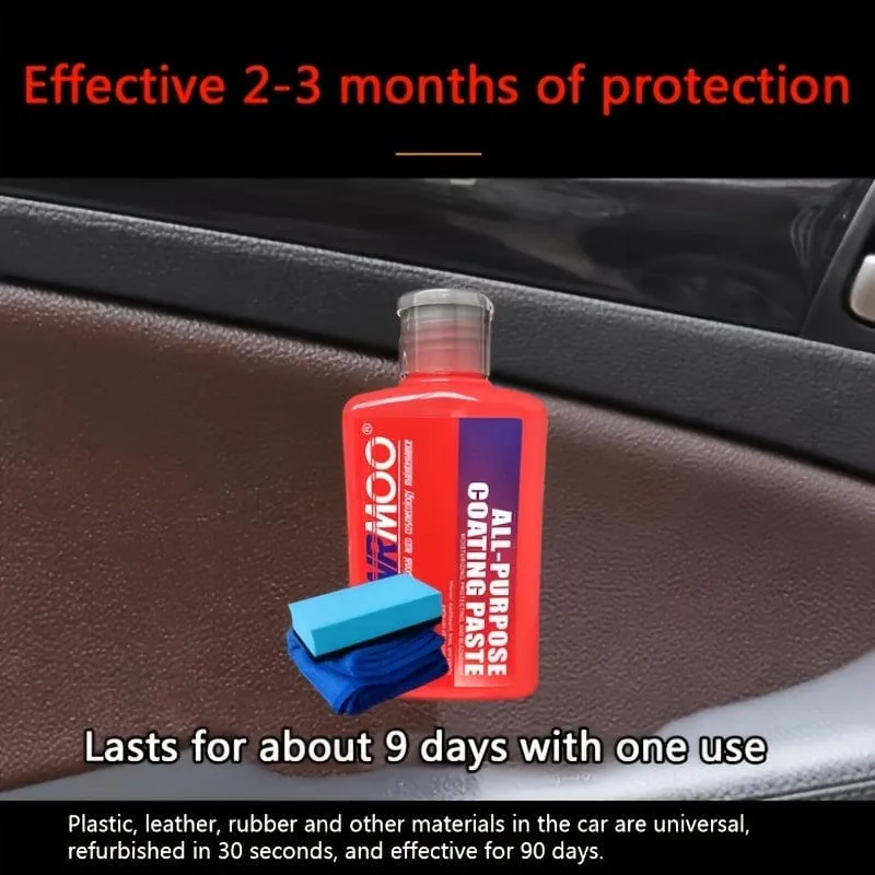 150 ml Auto-Kunststoff-Reparaturbeschichtungsmittel, Auto-Kunststoff-Gummi-Außenreparaturmittel, Reinigungsbürsten-Reparaturmittel, helles Versiegelungs-Aufhellungsmittel