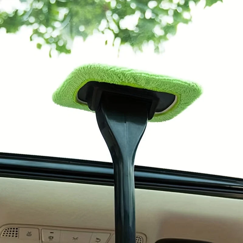 Autoglas-Reinigungsbürste, Innenreinigung, Spiegel-Reinigungsbürste, Fenster- und Windschutzscheiben-Reinigungswerkzeug