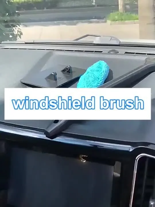 Autoglas-Reinigungsbürste, Innenreinigung, Spiegel-Reinigungsbürste, Fenster- und Windschutzscheiben-Reinigungswerkzeug