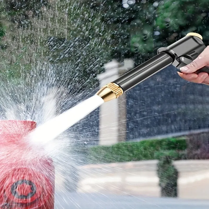 1pc Hochdruck Auto Waschen Wasser Pistole Waschen Spray Einstellbare Garten Bewässerung Artefakt Garten Wasser Schlauch