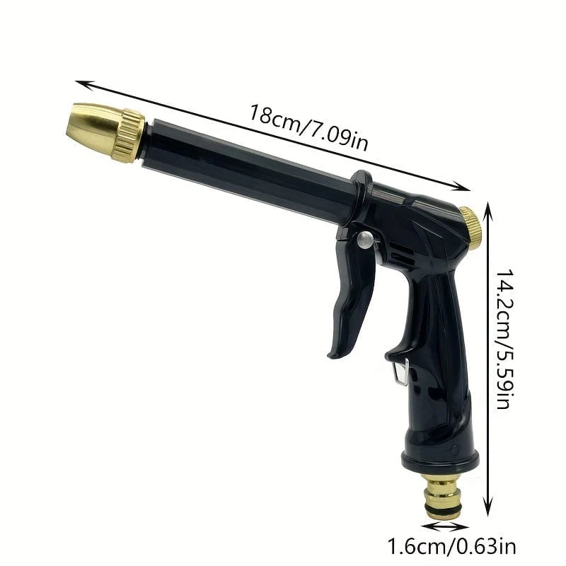 1pc Hochdruck Auto Waschen Wasser Pistole Waschen Spray Einstellbare Garten Bewässerung Artefakt Garten Wasser Schlauch