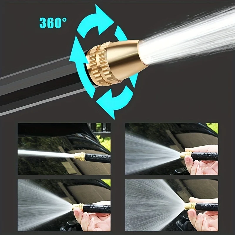 1pc Hochdruck Auto Waschen Wasser Pistole Waschen Spray Einstellbare Garten Bewässerung Artefakt Garten Wasser Schlauch