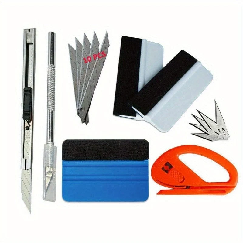 Auto-Vinylverpackungswerkzeuge, Filzrakel, Fenstertönungsschaber-Set
