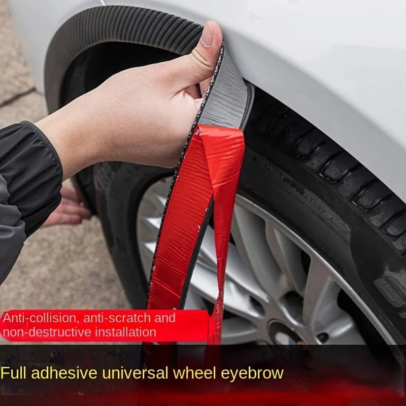 Universal-Styling-Auto-Rad-Augenbrauen-Lippen-Schutz, Radkasten-Anti-Kratz-Streifen, Kotflügelstück-Antikollisions-Zierstreifen
