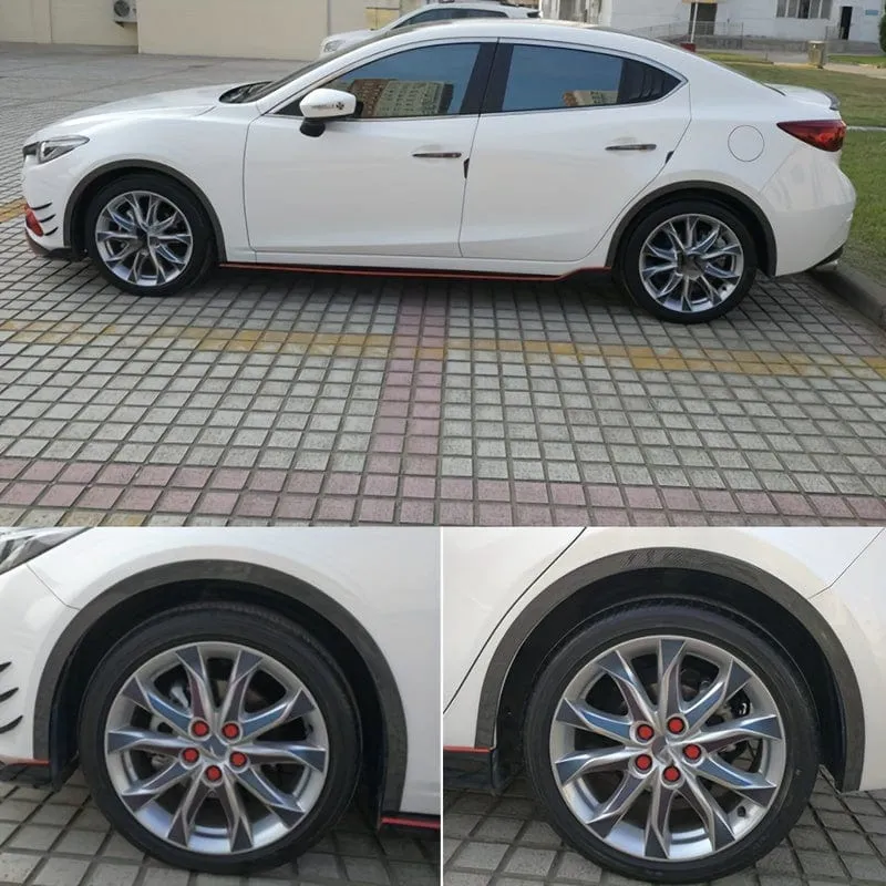 Universal-Styling-Auto-Rad-Augenbrauen-Lippen-Schutz, Radkasten-Anti-Kratz-Streifen, Kotflügelstück-Antikollisions-Zierstreifen